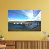 De Homer Spit, Alaska Print (Insitu (Woonkamer))