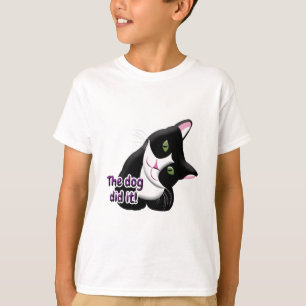 De hond deed het Cat T-shirt