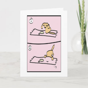 De hond heeft spijt! kaart
