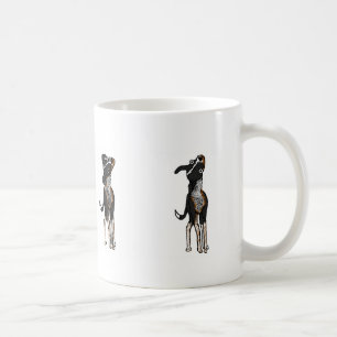De hond is verward koffiemok