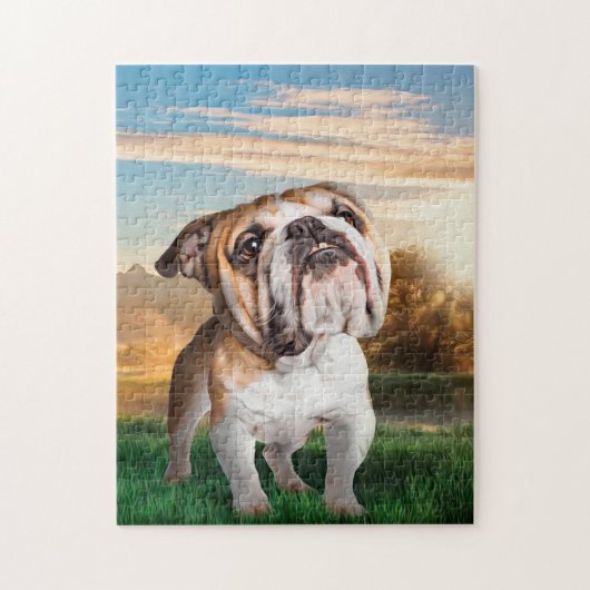 De hond legpuzzel (Verticaal)