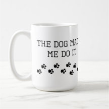 De hond liet me het doen
