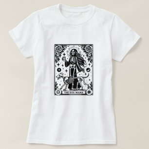 De hond Mama Tarot Dog Walker T-shirt