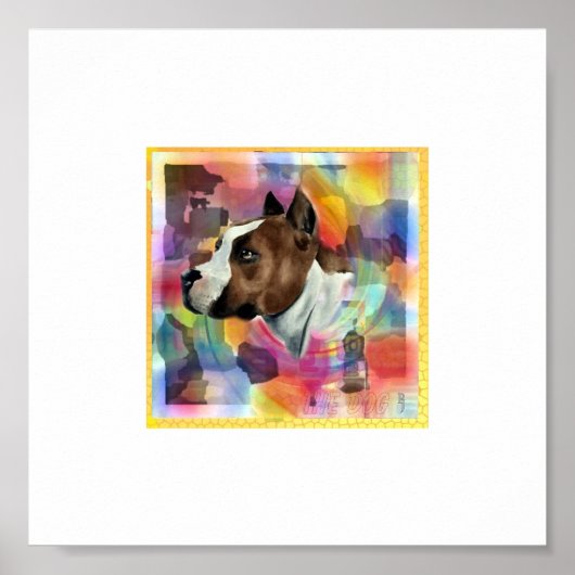 De hond poster (Voorkant)
