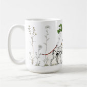 De hond rondlopen koffiemok (Links)