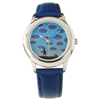 De hond uitlaten/ horloge