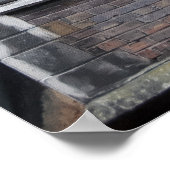 De hond van Brugge Poster (Hoek)