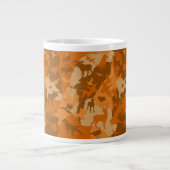 De hond van de herfst extra grote beker (Voorkant)