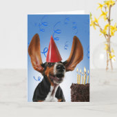 De Hond van de slag Kaart (Gele Bloem)