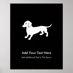 De Hond van de tekkel Poster