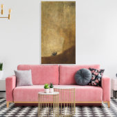 De hond van Francisco Goya Canvas Afdruk (Insitu (Woonkamer))