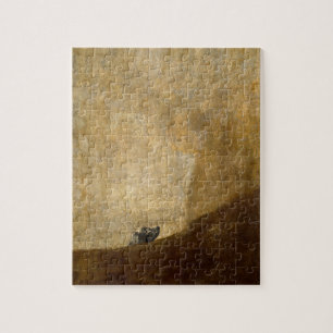 De hond (zwarte schilderijen) van Francisco Goya 1 Legpuzzel