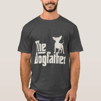 De honden vader Chihuahua Grappige hondenbezitter T-shirt