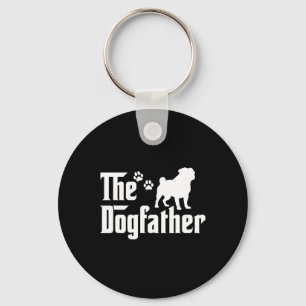 De honden vader T-shirt Vaderdag Cadeau Vader - Ho Sleutelhanger