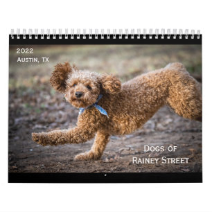 De honden van Rainey Street Calendar Kalender