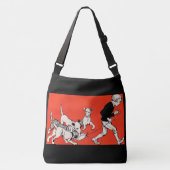 de hondenwandelaar crossbody tas (Voorkant)