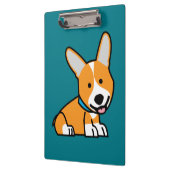 De hondpuppy van een hond gelukkige Pembroke Klembord (Links)