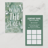 de hondtrouwelaar lopen klantenkaartje (Voorkant / Achterkant)