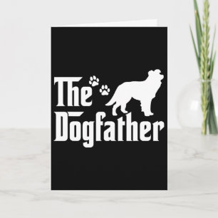 De hondvader T-shirt Vaderdag Cadeau Hondenliefheb Kaart