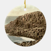 De Honeycombs, Giant's Causeway, Co Antrim Keramisch Ornament (Achterkant)