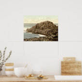 De Honeycombs, Giant's Causeway, County Antrim Poster (Keuken)