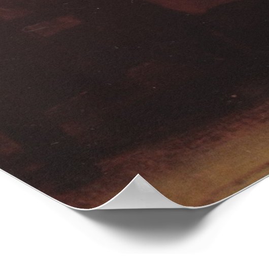 De Honeymoon van de schilder Poster (Hoek)