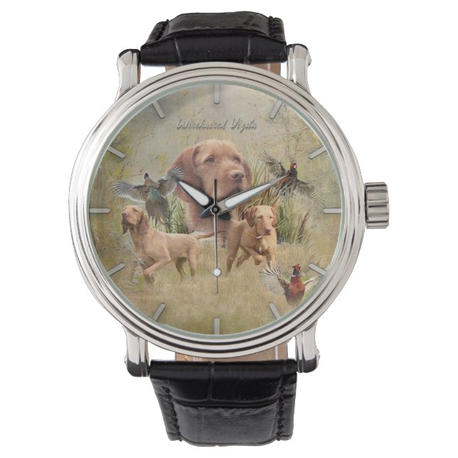 De Hongaarse Wirehaired Vizsla Horloge (Voorkant)
