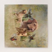 De Hongaarse Wirehaired Vizsla Legpuzzel (Horizontaal)