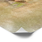 De Hongaarse Wirehaired Vizsla Perfect Poster (Hoek)