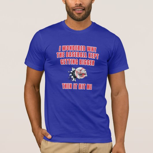 De honkbal t-shirt (Voorkant)