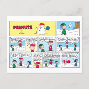 De honkbalherinneringen van Charlie Brown Briefkaart