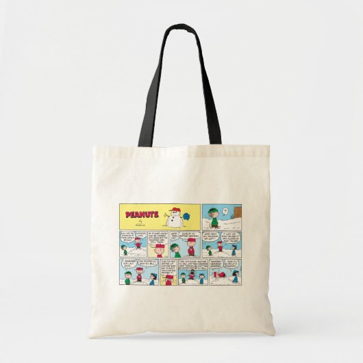 De honkbalherinneringen van Charlie Brown Tote Bag (Voorkant)