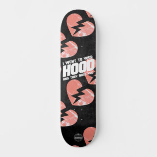 De Hoodwill "Miss You" 8 1/4 "Skateboard Deck Skateboard