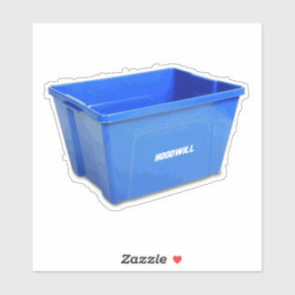De Hoodwill Recyclen Sticker