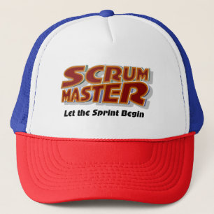 De Hoofd van de scrum Begin Sprint T-Shirt Trucker Pet