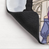 De hoofdplaats is Charles de Gaulle Paris. Muismat (Hoek)