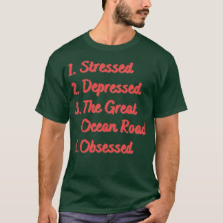De hoofdplaats is Great Ocean Road T-shirt