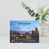 De hoofdplaats is Little Rock Arkansas Briefkaart (Staand voorkant)