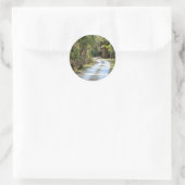 De hoofdplaats is Micanopy, Florida Ronde Sticker (Tas)