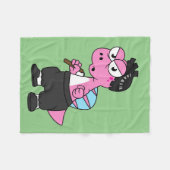 De hoofdplaats is Spinosaurus Bruce Lee. Fleece Deken (Voorkant (Horizontaal))