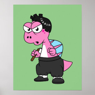 De hoofdplaats is Spinosaurus Bruce Lee. Poster