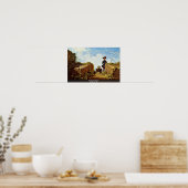 De hoofdposten van Spitzweg Carl Poster (Keuken)