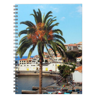 De hoofdstad Funchal in Madeira Notitieboek