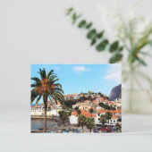 De hoofdstad Funchal op Madeira Briefkaart (Staand voorkant)