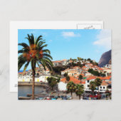De hoofdstad Funchal op Madeira Briefkaart (Voorkant / Achterkant)