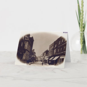 De hoofdstraat van Godalming, Surrey, c.1900 Kaart