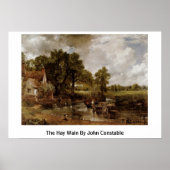 De hooi van John Constable Poster (Voorkant)