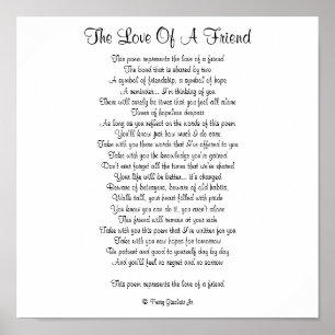 DE HOOP VAN EEN VRIEND POSTER