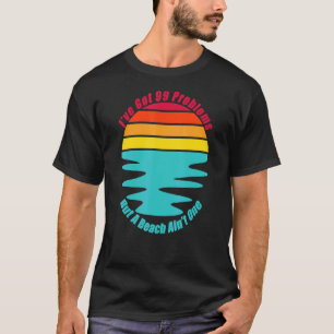 De hoop verlicht Vacatie bij de zon van het strand T-shirt