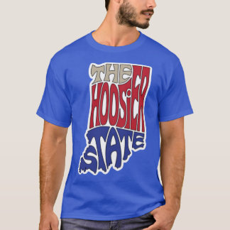 De Hoosier Staat Indiana T-shirt